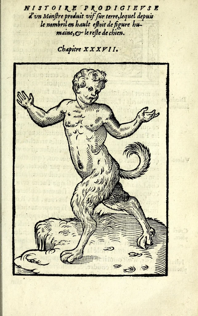An illustration from Histoires prodigieuses extraictes de plusieurs fameux autheurs, grecz & latins, sacrez & prophanes, 1561, leaf 363