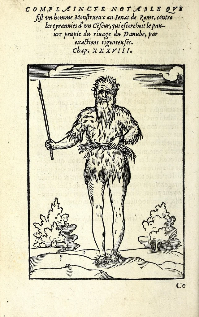 An illustration from Histoires prodigieuses extraictes de plusieurs fameux autheurs, grecz & latins, sacrez & prophanes, 1561, leaf 368