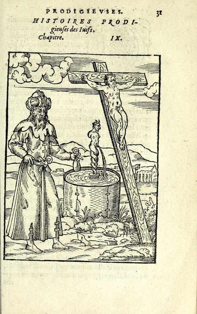An illustration from Histoires prodigieuses extraictes de plusieurs fameux autheurs, grecz & latins, sacrez & prophanes, 1561, leaf 89