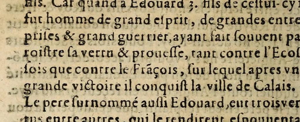 An illustration from Histoire tragique et memorable de Pierre de Gaverston gentil homme gascon, jadis le mignon d'Edoüard 2. Roy d'Angleterre /, 1588, leaf 40