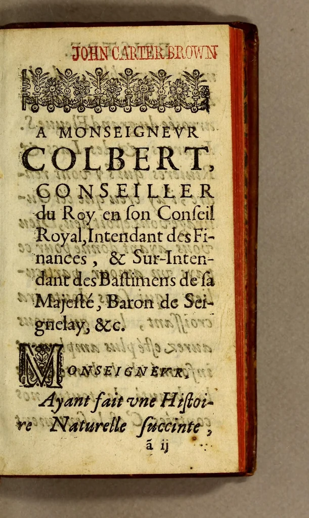 An illustration from Histoire veritable et naturelle des moeurs & productions du pays de la Nouuelle France, vulgairement dite le Canada., 1664, leaf 9