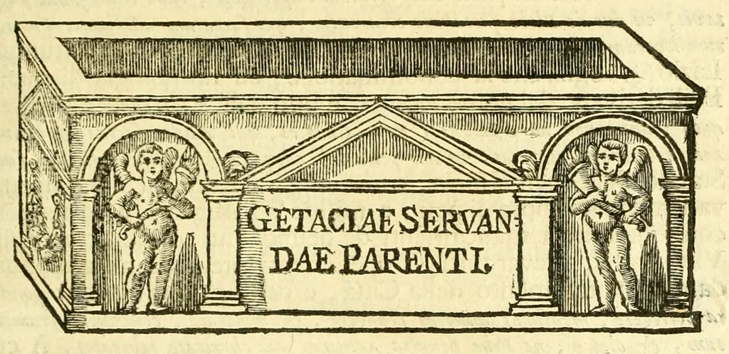 An illustration from Historia antica, e moderna: sacra, e profana, della città di Trieste ... : con la notitia di molt'arcani d'antichità ... e gesti d'huomini illustri ... sin'à ... 1698, 1698, leaf 195