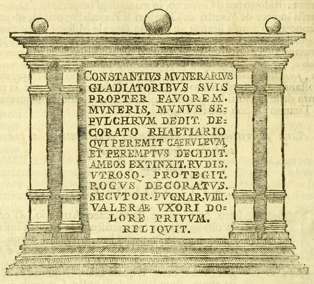 An illustration from Historia antica, e moderna: sacra, e profana, della città di Trieste ... : con la notitia di molt'arcani d'antichità ... e gesti d'huomini illustri ... sin'à ... 1698, 1698, leaf 280