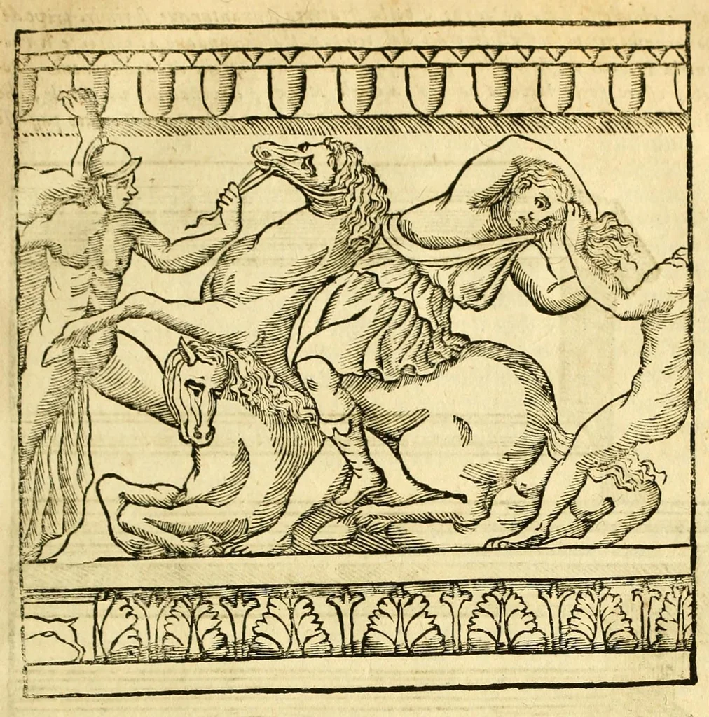 An illustration from Historia antica, e moderna: sacra, e profana, della città di Trieste ... : con la notitia di molt'arcani d'antichità ... e gesti d'huomini illustri ... sin'à ... 1698, 1698, leaf 297