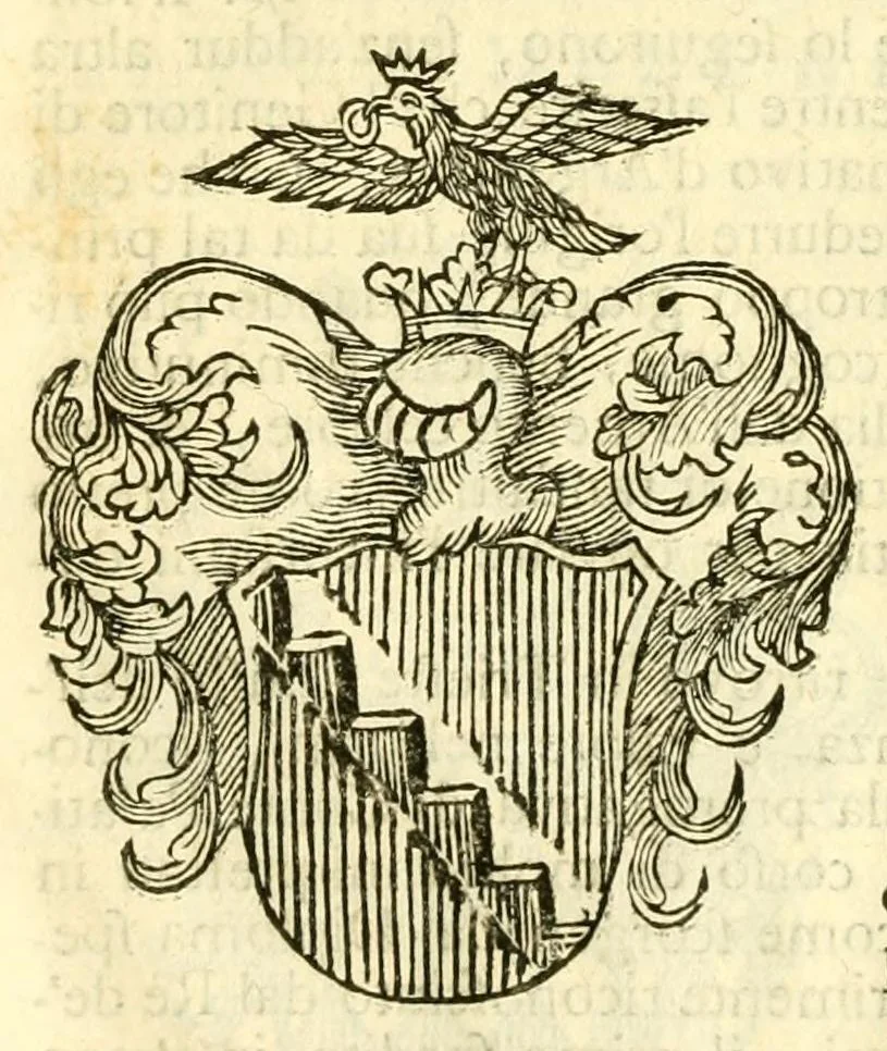 An illustration from Historia antica, e moderna: sacra, e profana, della città di Trieste ... : con la notitia di molt'arcani d'antichità ... e gesti d'huomini illustri ... sin'à ... 1698, 1698, leaf 688