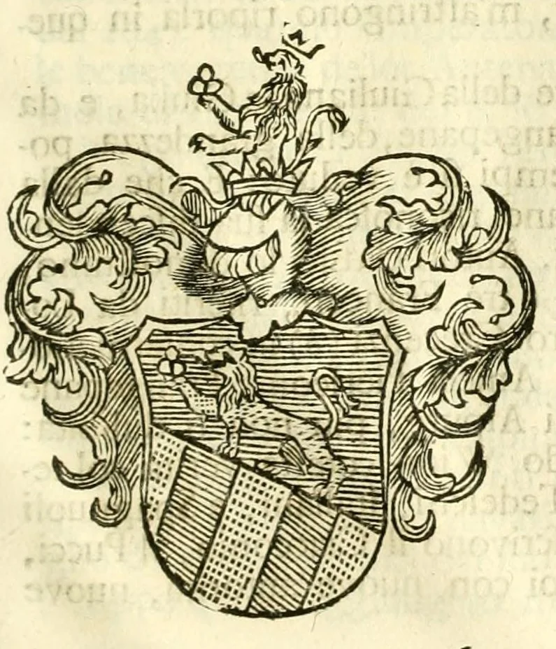 An illustration from Historia antica, e moderna: sacra, e profana, della città di Trieste ... : con la notitia di molt'arcani d'antichità ... e gesti d'huomini illustri ... sin'à ... 1698, 1698, leaf 689