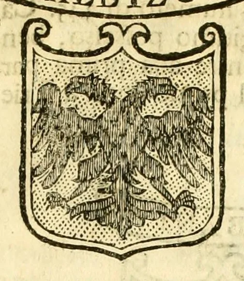 An illustration from Historia antica, e moderna: sacra, e profana, della città di Trieste ... : con la notitia di molt'arcani d'antichità ... e gesti d'huomini illustri ... sin'à ... 1698, 1698, leaf 698