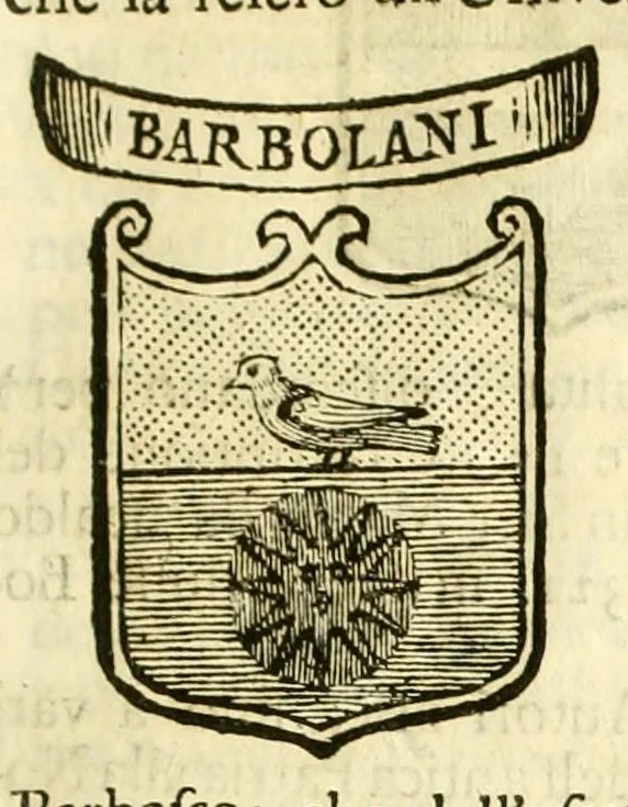 An illustration from Historia antica, e moderna: sacra, e profana, della città di Trieste ... : con la notitia di molt'arcani d'antichità ... e gesti d'huomini illustri ... sin'à ... 1698, 1698, leaf 703