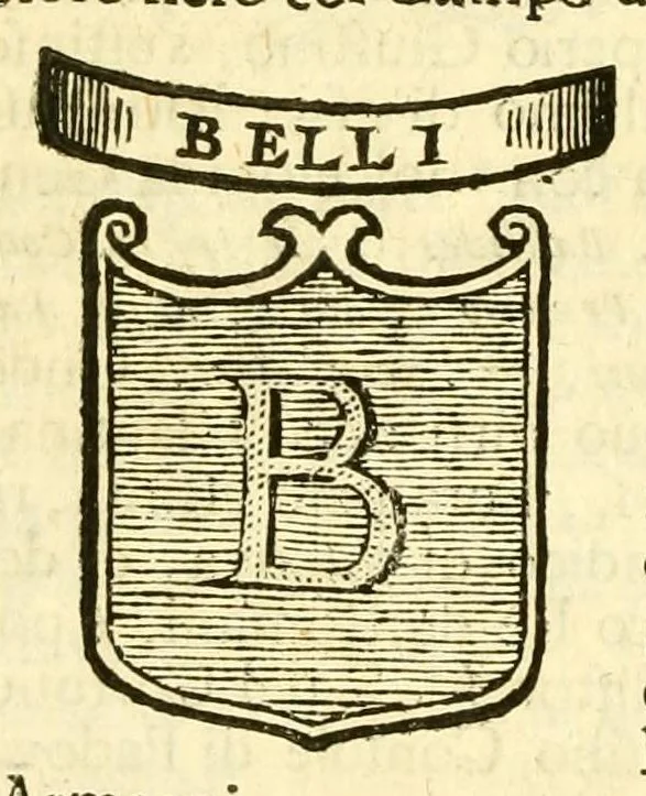 An illustration from Historia antica, e moderna: sacra, e profana, della città di Trieste ... : con la notitia di molt'arcani d'antichità ... e gesti d'huomini illustri ... sin'à ... 1698, 1698, leaf 710