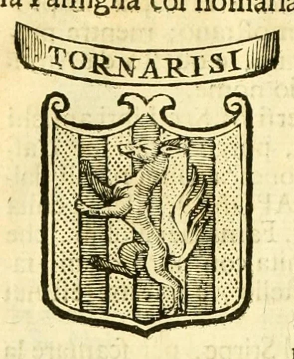 An illustration from Historia antica, e moderna: sacra, e profana, della città di Trieste ... : con la notitia di molt'arcani d'antichità ... e gesti d'huomini illustri ... sin'à ... 1698, 1698, leaf 722