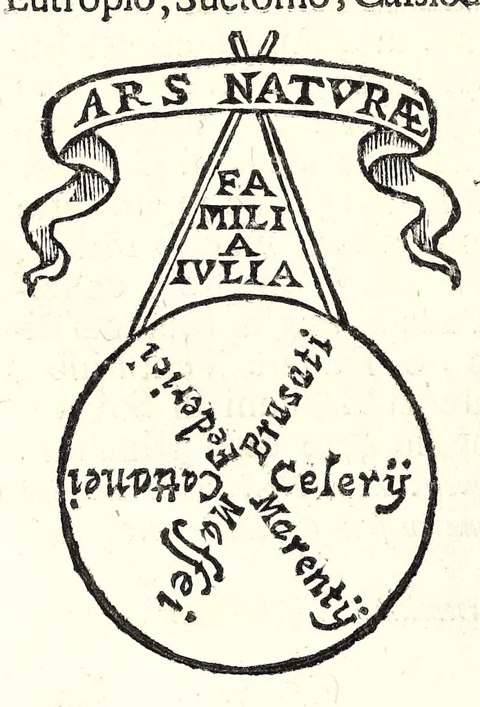 An illustration from Historia antica e moderna, sacra e profana, della città di Trieste, celebre colonia de'cittadini Romani : con la notitia di molt'arcani d'antichità, prerogative di nobiltà, e gesti d'huomini illustri, privilegi della città, e famiglie d'essa, varietà d'eruditioni, inscrittioni, sassi, mausolei, M.S. successi, mutationi de riti, e dominj, fin'à quest'anno 1698, 1698, leaf 334