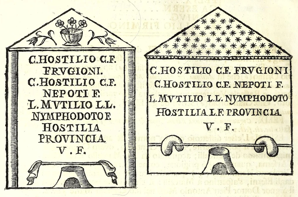 An illustration from Historia antica e moderna, sacra e profana, della città di Trieste, celebre colonia de'cittadini Romani : con la notitia di molt'arcani d'antichità, prerogative di nobiltà, e gesti d'huomini illustri, privilegi della città, e famiglie d'essa, varietà d'eruditioni, inscrittioni, sassi, mausolei, M.S. successi, mutationi de riti, e dominj, fin'à quest'anno 1698, 1698, leaf 354