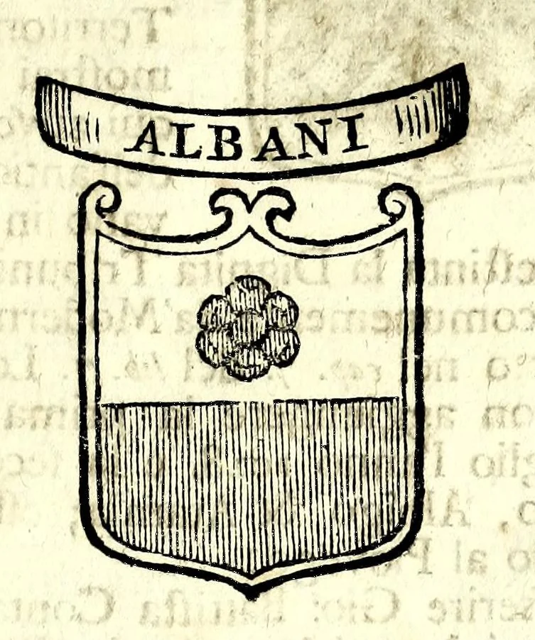 An illustration from Historia antica e moderna, sacra e profana, della città di Trieste, celebre colonia de'cittadini Romani : con la notitia di molt'arcani d'antichità, prerogative di nobiltà, e gesti d'huomini illustri, privilegi della città, e famiglie d'essa, varietà d'eruditioni, inscrittioni, sassi, mausolei, M.S. successi, mutationi de riti, e dominj, fin'à quest'anno 1698, 1698, leaf 699