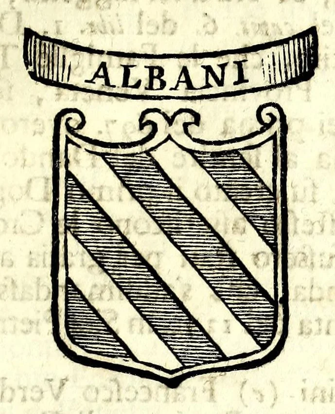 An illustration from Historia antica e moderna, sacra e profana, della città di Trieste, celebre colonia de'cittadini Romani : con la notitia di molt'arcani d'antichità, prerogative di nobiltà, e gesti d'huomini illustri, privilegi della città, e famiglie d'essa, varietà d'eruditioni, inscrittioni, sassi, mausolei, M.S. successi, mutationi de riti, e dominj, fin'à quest'anno 1698, 1698, leaf 699