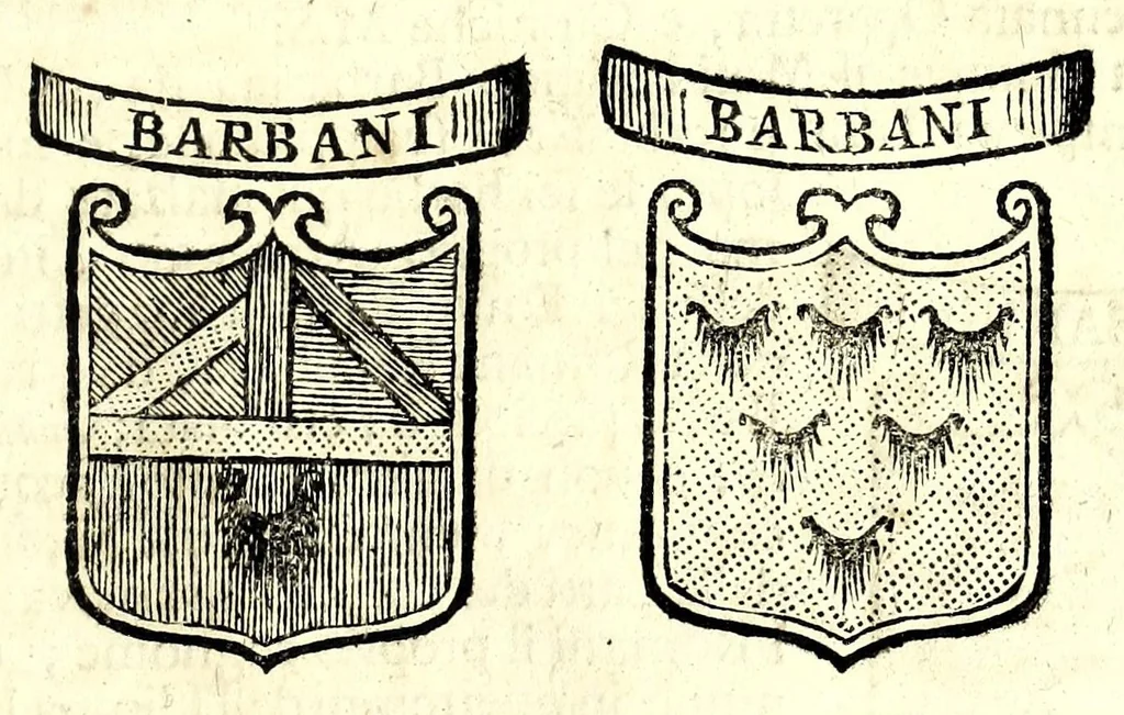 An illustration from Historia antica e moderna, sacra e profana, della città di Trieste, celebre colonia de'cittadini Romani : con la notitia di molt'arcani d'antichità, prerogative di nobiltà, e gesti d'huomini illustri, privilegi della città, e famiglie d'essa, varietà d'eruditioni, inscrittioni, sassi, mausolei, M.S. successi, mutationi de riti, e dominj, fin'à quest'anno 1698, 1698, leaf 701