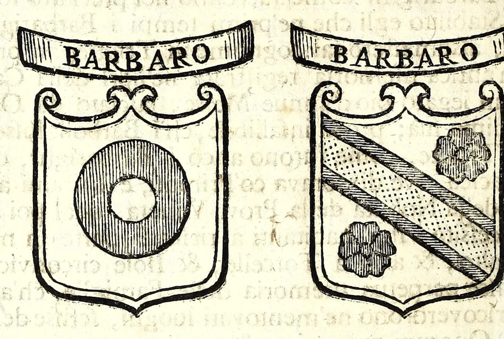 An illustration from Historia antica e moderna, sacra e profana, della città di Trieste, celebre colonia de'cittadini Romani : con la notitia di molt'arcani d'antichità, prerogative di nobiltà, e gesti d'huomini illustri, privilegi della città, e famiglie d'essa, varietà d'eruditioni, inscrittioni, sassi, mausolei, M.S. successi, mutationi de riti, e dominj, fin'à quest'anno 1698, 1698, leaf 704