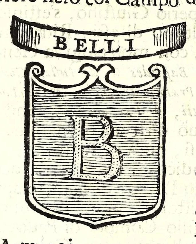 An illustration from Historia antica e moderna, sacra e profana, della città di Trieste, celebre colonia de'cittadini Romani : con la notitia di molt'arcani d'antichità, prerogative di nobiltà, e gesti d'huomini illustri, privilegi della città, e famiglie d'essa, varietà d'eruditioni, inscrittioni, sassi, mausolei, M.S. successi, mutationi de riti, e dominj, fin'à quest'anno 1698, 1698, leaf 712