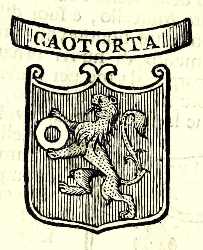 An illustration from Historia antica e moderna, sacra e profana, della città di Trieste, celebre colonia de'cittadini Romani : con la notitia di molt'arcani d'antichità, prerogative di nobiltà, e gesti d'huomini illustri, privilegi della città, e famiglie d'essa, varietà d'eruditioni, inscrittioni, sassi, mausolei, M.S. successi, mutationi de riti, e dominj, fin'à quest'anno 1698, 1698, leaf 715