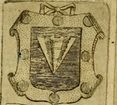 An illustration from Historia Byzantina duplici commentario illustrata : prior, Familias ac stemmata imperatorum constantinopolianorum, cum eorundem augustorum nomismatibus, & aliquot iconibus : praeterea familias dalmaticas & turcicas complecticur : alter, Descriptionem urbis constantinopolitanae, qualis extitit sub imperatoribus christianis, 1680, leaf 1