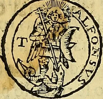 An illustration from Historia de la imperial, nobilissima, inclita, y esclarecida ciudad de Toledo, 1654, leaf 15