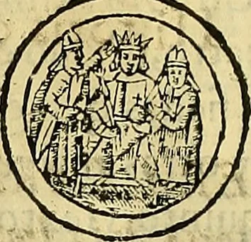 An illustration from Historia de la imperial, nobilissima, inclita, y esclarecida ciudad de Toledo, 1654, leaf 15