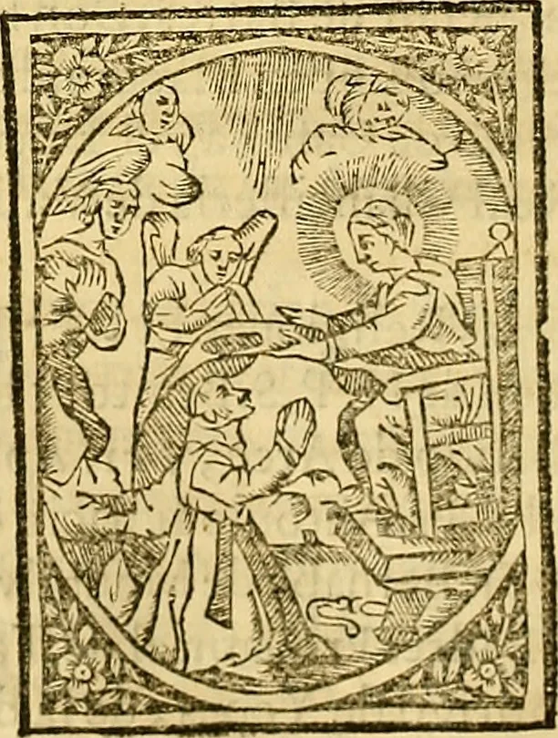 An illustration from Historia de la imperial, nobilissima, inclita, y esclarecida ciudad de Toledo, 1654, leaf 465