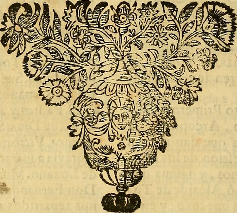 An illustration from Historia de la imperial, nobilissima, inclita, y esclarecida ciudad de Toledo, 1654, leaf 875