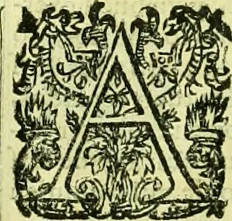 An illustration from Historia de la Provincia de S. Vicente de Chiapa y Guatemala de la orden de ñro glorioso padre Sancto Domingo: escribense juntamente los principios de las demas provincias de esta religion de las Indias Occidentales, y lo secular de la gobernacion de Guatemala, 1619, leaf 16