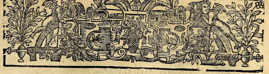 An illustration from Historia de las missiones que han hecho los religiosos de la Compañia de Iesus, para predicar el Sancto Euangelio en la India oriental, y en los reynos de la China y Iapon., 1601, leaf 11