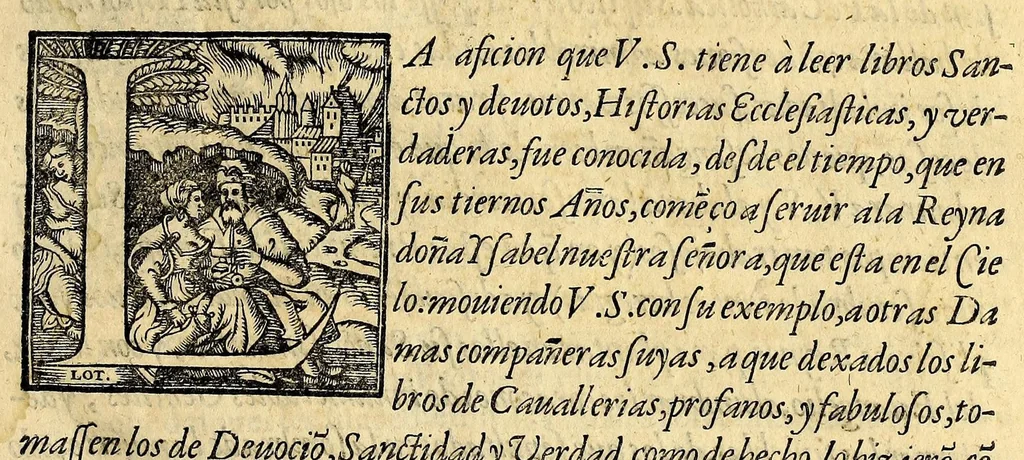 An illustration from Historia de las missiones que han hecho los religiosos de la Compañia de Iesus, para predicar el Sancto Euangelio en la India oriental, y en los reynos de la China y Iapon., 1601, leaf 11