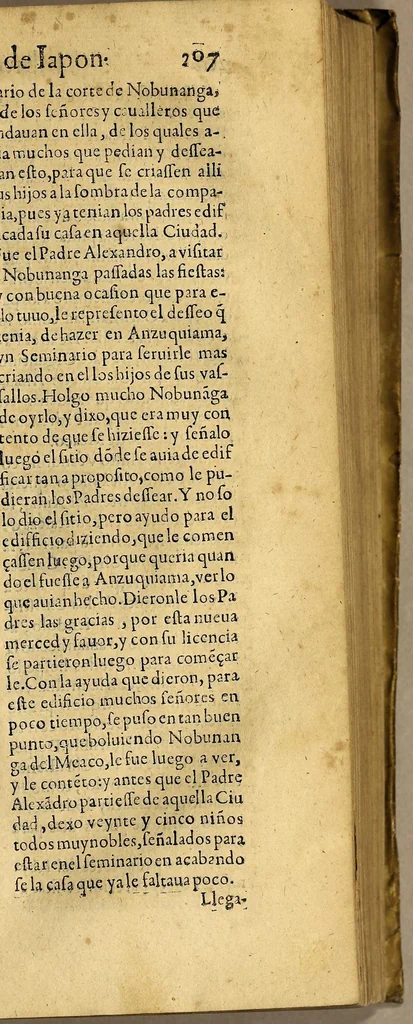 An illustration from Historia de las missiones que han hecho los religiosos de la Compañia de Iesus, para predicar el Sancto Euangelio en la India oriental, y en los reynos de la China y Iapon., 1601, leaf 227