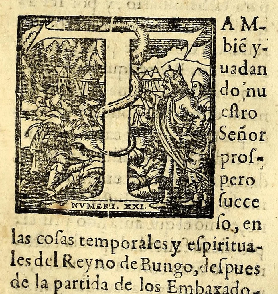 An illustration from Historia de las missiones que han hecho los religiosos de la Compañia de Iesus, para predicar el Sancto Euangelio en la India oriental, y en los reynos de la China y Iapon., 1601, leaf 332