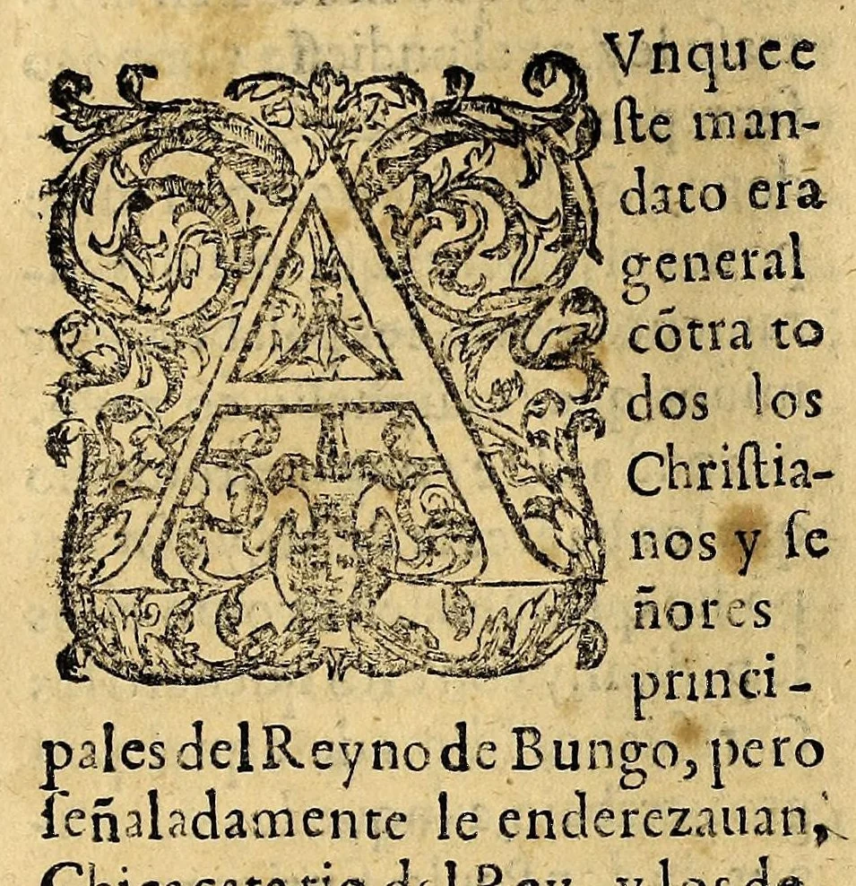 An illustration from Historia de las missiones que han hecho los religiosos de la Compañia de Iesus, para predicar el Sancto Euangelio en la India oriental, y en los reynos de la China y Iapon., 1601, leaf 411