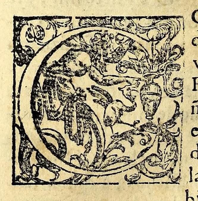 An illustration from Historia de las missiones que han hecho los religiosos de la Compañia de Iesus, para predicar el Sancto Euangelio en la India oriental, y en los reynos de la China y Iapon., 1601, leaf 584