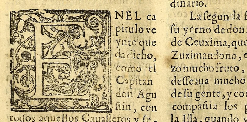 An illustration from Historia de las missiones que han hecho los religiosos de la Compañia de Iesus, para predicar el Sancto Euangelio en la India oriental, y en los reynos de la China y Iapon., 1601, leaf 592