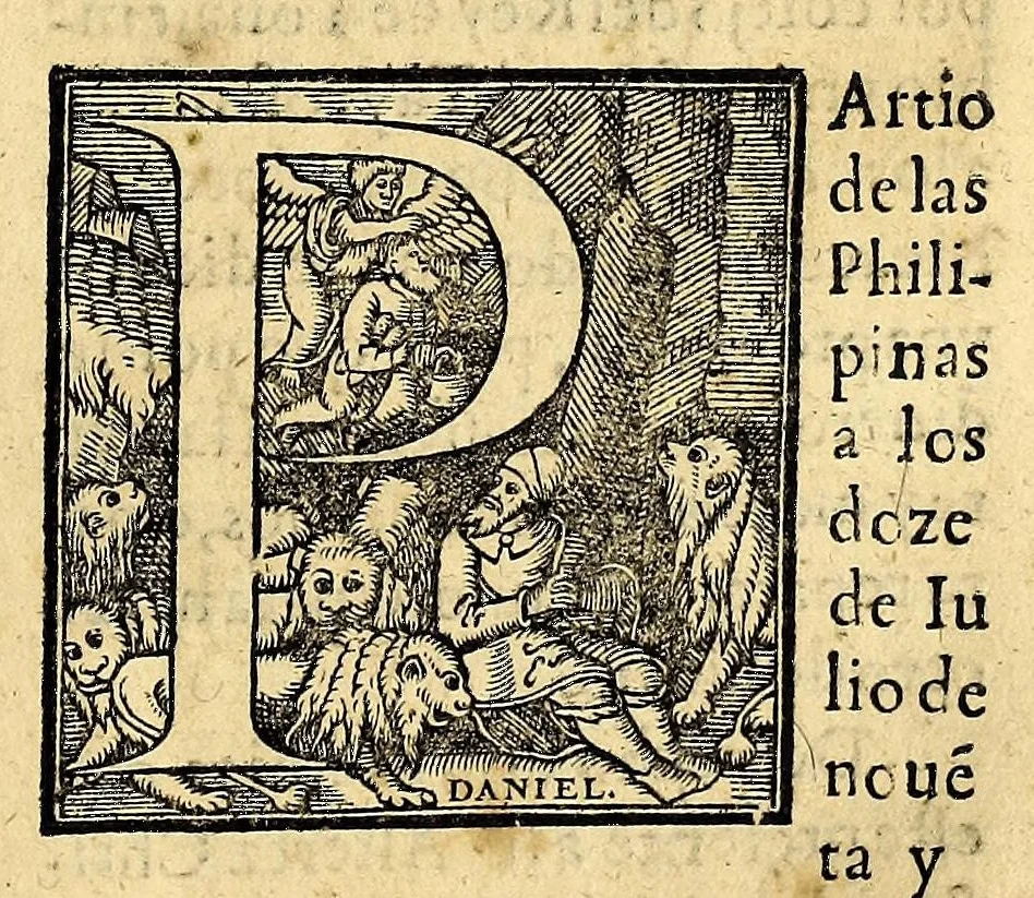 An illustration from Historia de las missiones que han hecho los religiosos de la Compañia de Iesus, para predicar el Sancto Euangelio en la India oriental, y en los reynos de la China y Iapon., 1601, leaf 605