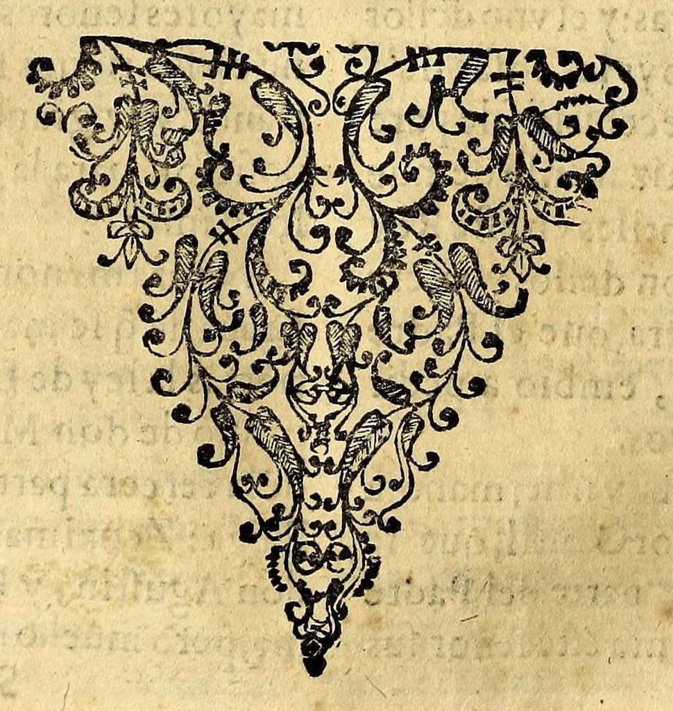 An illustration from Historia de las missiones que han hecho los religiosos de la Compañia de Iesus, para predicar el Sancto Euangelio en la India oriental, y en los reynos de la China y Iapon., 1601, leaf 664