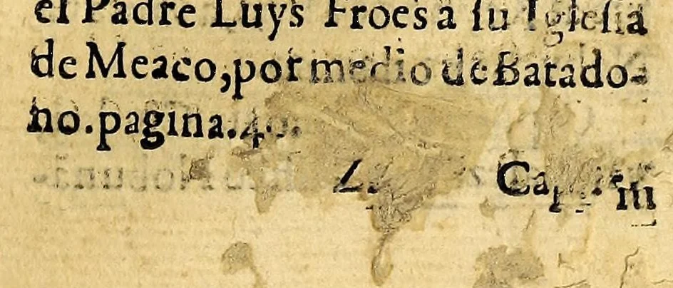 An illustration from Historia de las missiones que han hecho los religiosos de la Compañia de Iesus, para predicar el Sancto Euangelio en la India oriental, y en los reynos de la China y Iapon., 1601, leaf 733