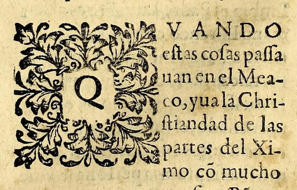 An illustration from Historia de las missiones que han hecho los religiosos de la Compañia de Iesus, para predicar el Sancto Euangelio en la India oriental, y en los reynos de la China y Iapon., 1601, leaf 86