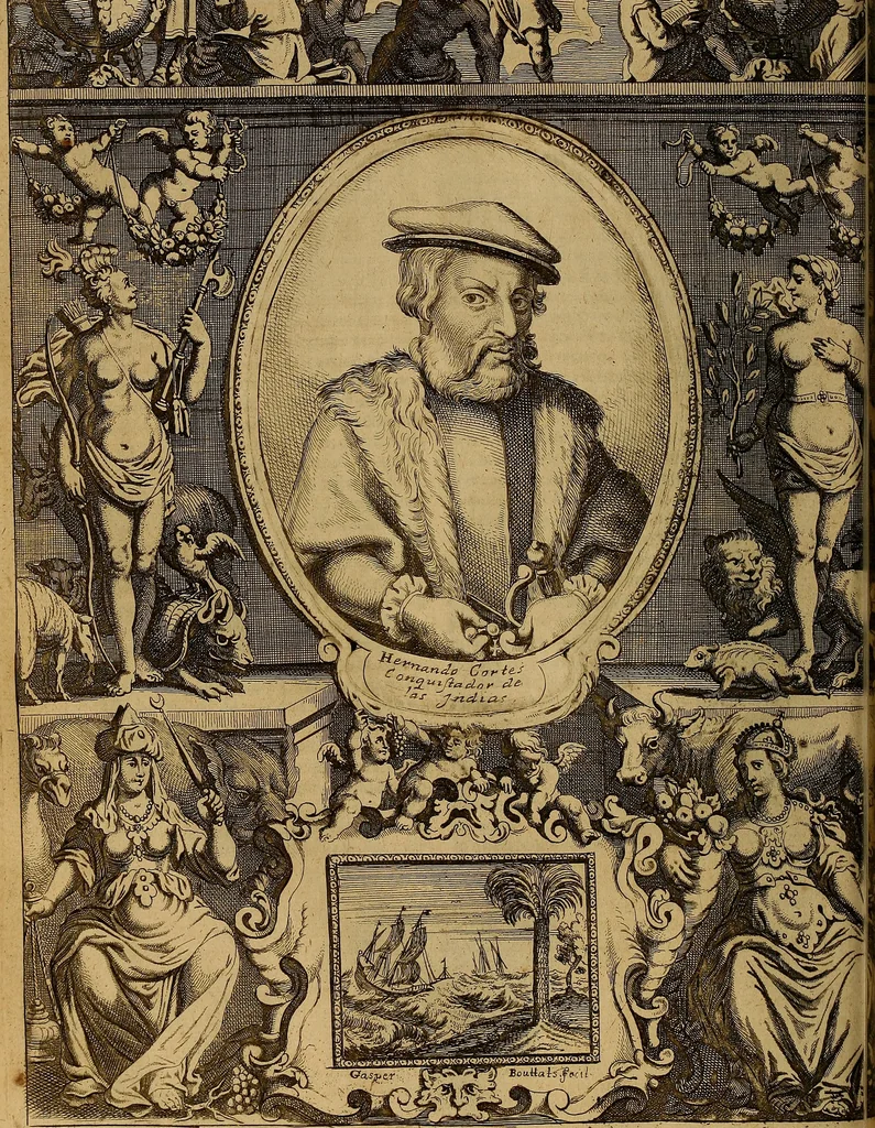 An illustration from Historia de la vida y hechos del emperador Carlos V. maximo : fortissimo, rey catholico de España, y de las Indias, islas, y tierra firme del mar oceano, &c, 1681, leaf 165