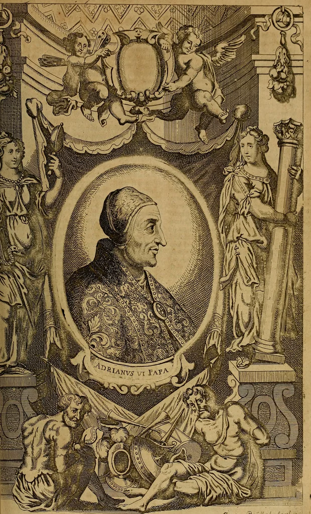 An illustration from Historia de la vida y hechos del emperador Carlos V. maximo : fortissimo, rey catholico de España, y de las Indias, islas, y tierra firme del mar oceano, &c, 1681, leaf 464