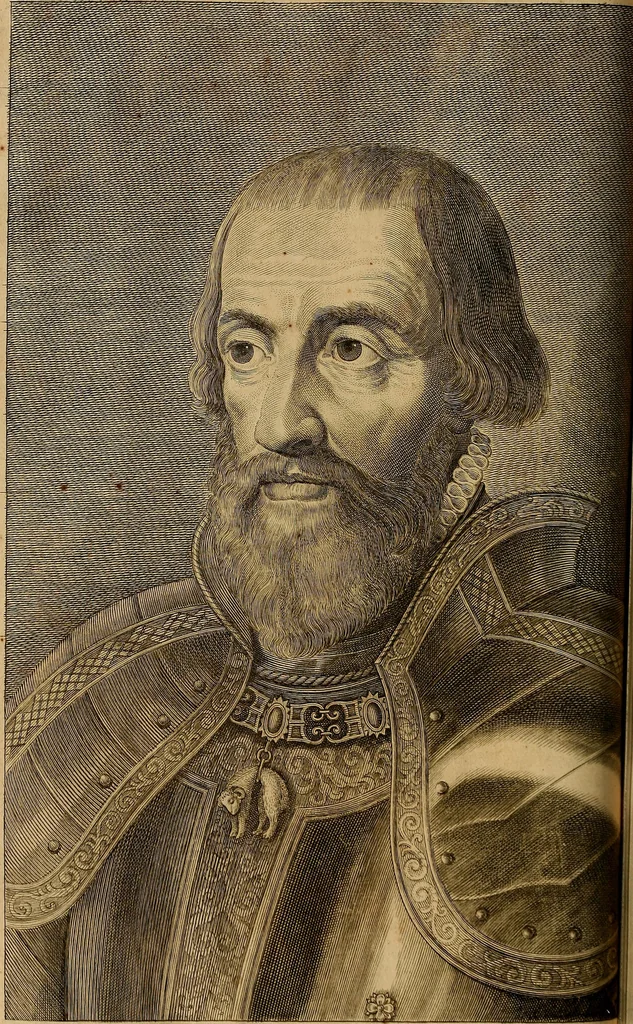 An illustration from Historia de la vida y hechos del emperador Carlos V. maximo : fortissimo, rey catholico de España, y de las Indias, islas, y tierra firme del mar oceano, &c, 1681, leaf 111