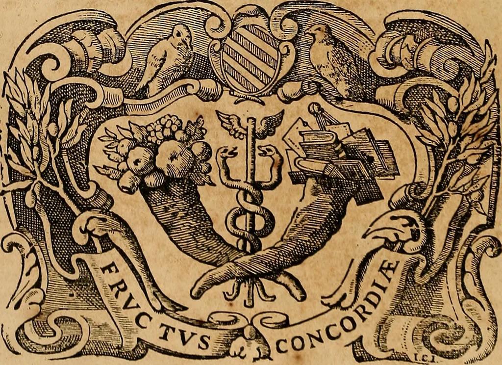 An illustration from Historia de la vida y hechos del emperador Carlos V. maximo : fortissimo, rey catholico de España, y de las Indias, islas, y tierra firme del mar oceano, &c, 1681, leaf 243