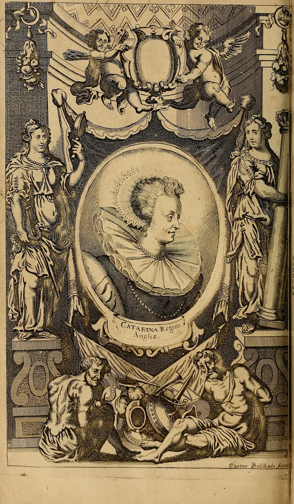 An illustration from Historia de la vida y hechos del emperador Carlos V. maximo : fortissimo, rey catholico de España, y de las Indias, islas, y tierra firme del mar oceano, &c, 1681, leaf 245