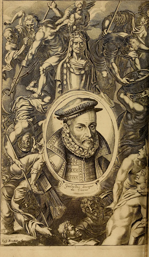 An illustration from Historia de la vida y hechos del emperador Carlos V. maximo : fortissimo, rey catholico de España, y de las Indias, islas, y tierra firme del mar oceano, &c, 1681, leaf 357