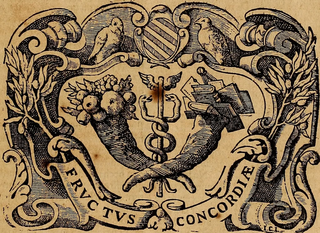 An illustration from Historia de la vida y hechos del emperador Carlos V. maximo : fortissimo, rey catholico de España, y de las Indias, islas, y tierra firme del mar oceano, &c, 1681, leaf 558