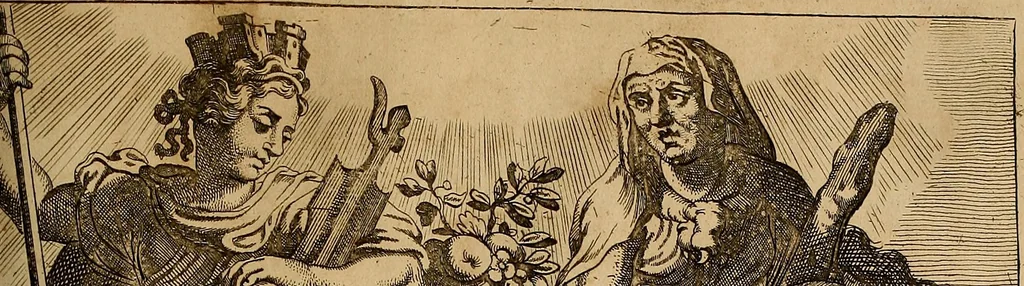 An illustration from Historia de la vida y hechos del emperador Carlos V. maximo : fortissimo, rey catholico de España, y de las Indias, islas, y tierra firme del mar oceano, &c, 1681, leaf 560