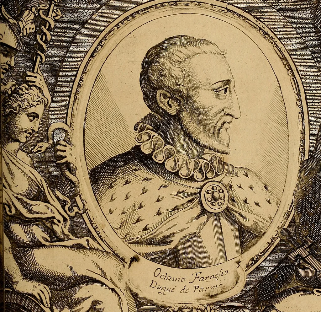 An illustration from Historia de la vida y hechos del emperador Carlos V. maximo : fortissimo, rey catholico de España, y de las Indias, islas, y tierra firme del mar oceano, &c, 1681, leaf 560