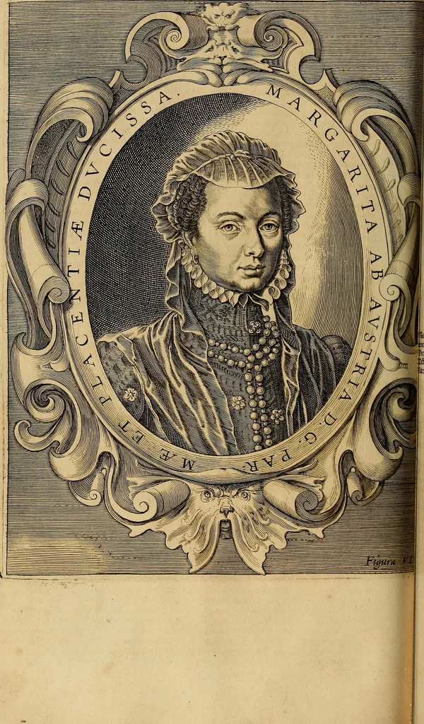 An illustration from Historia de la vida y hechos del emperador Carlos V. maximo : fortissimo, rey catholico de España, y de las Indias, islas, y tierra firme del mar oceano, &c, 1681, leaf 567