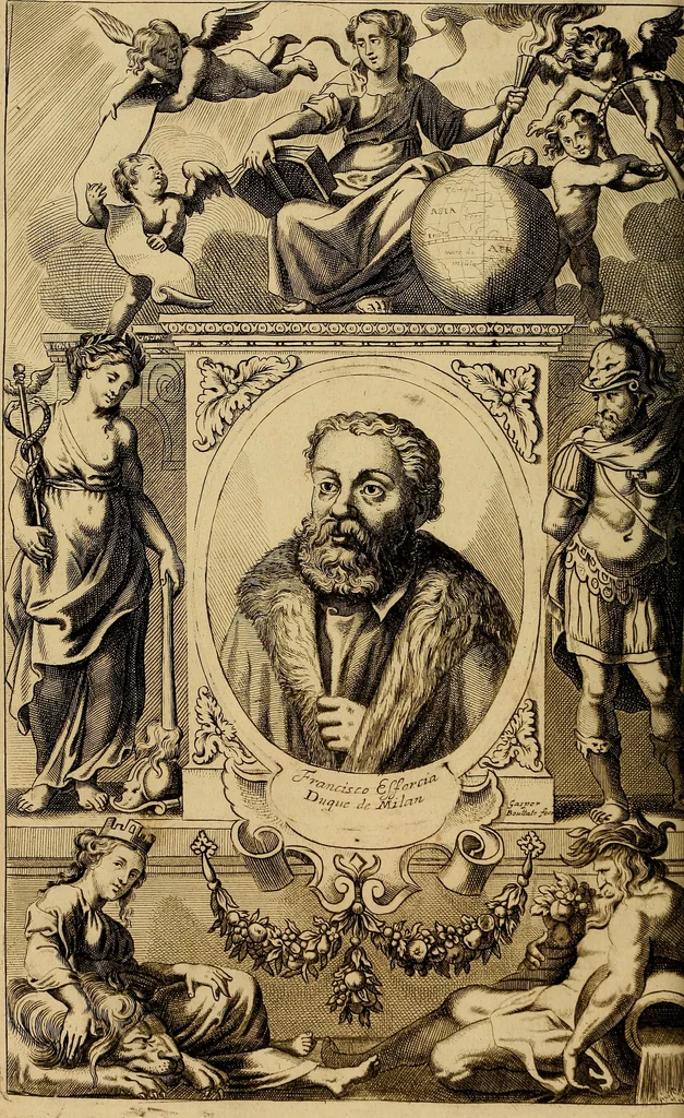 An illustration from Historia de la vida y hechos del emperador Carlos V. maximo : fortissimo, rey catholico de España, y de las Indias, islas, y tierra firme del mar oceano, &c, 1681, leaf 63